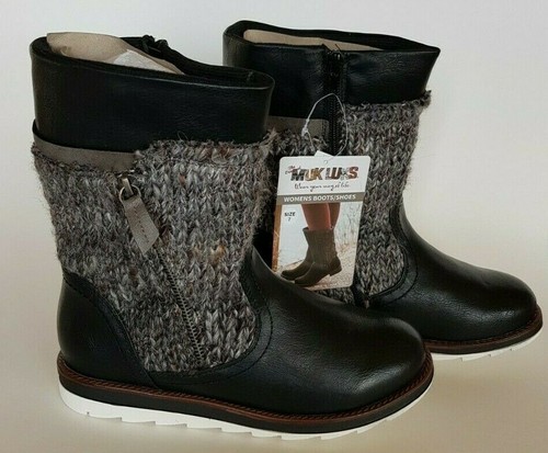 Muk Luks Women's Davey Boot in Black 