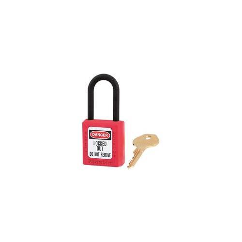 406RED MASTER LOCK Non Conductrice Verrouillage Cadenas Rouge - Photo 2/2