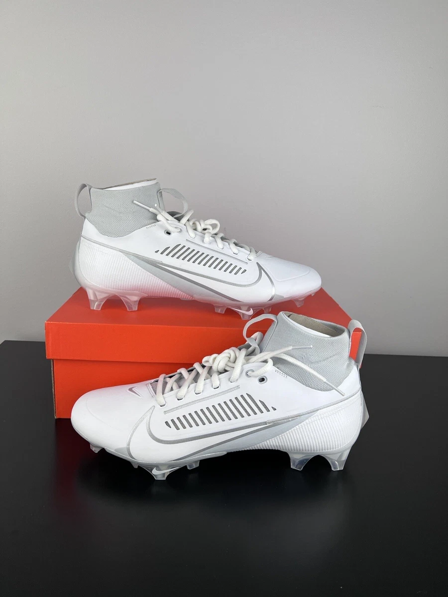 White and silver best sale cleats