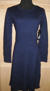 nine west cable knit sweater dress