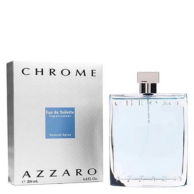 Azzaro Chrome Eau de Toilette 200ml EdT Spray Herrenparfüm XXL NEU