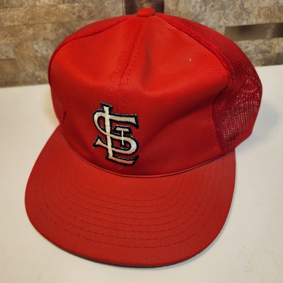 St Louis Cardinals MLB Baseball Cap Red Embroidered LS Logo