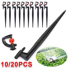 Micro Drip Adjustable Irrigation System Watering Sprinklers Emitter Drippers NEW