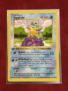 1st Edition Squirtle | eBay