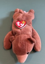 Ty Beanie Babies Cubbie Brown Bear Plush 1993 Vintage Retired