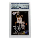 Shaquille O'Neal 92 Upper Deck Autographed Card #1B PSA Authenticated