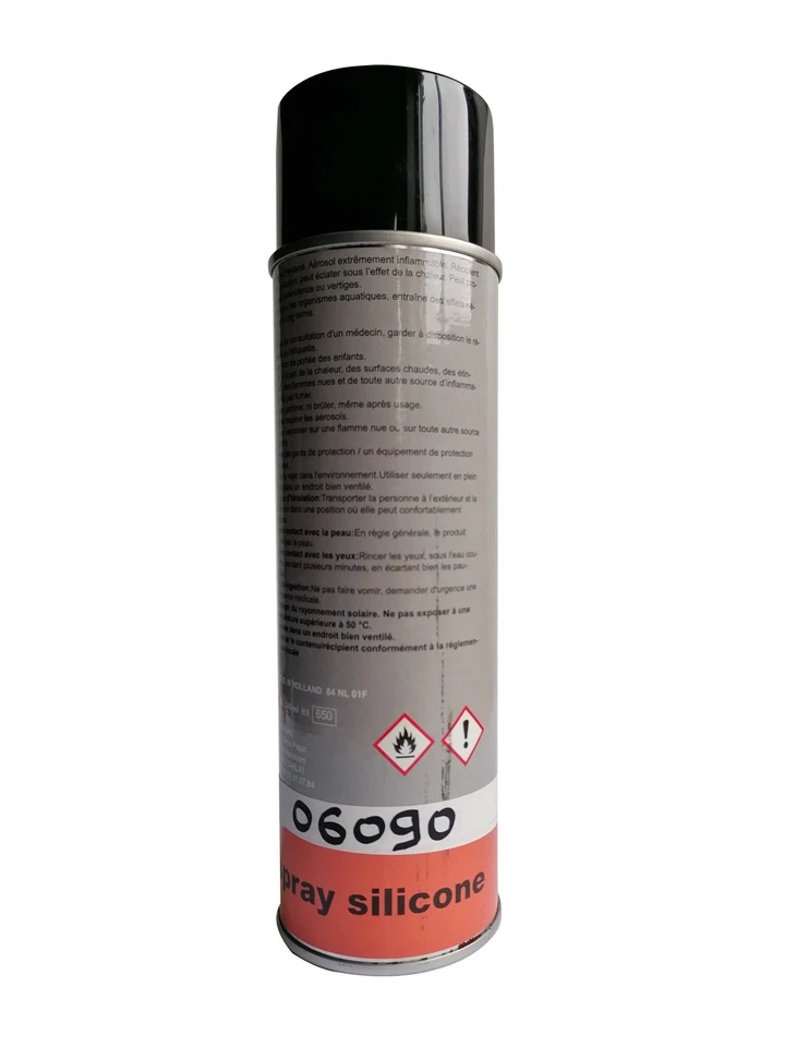AEROSOL SPRAY LUBRIFIANT SILICONE 500 ml - Photo 2/2