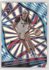 2022 Panini Revolution WNBA Sunburst 25/75 Dearica Hamby #13 4z8