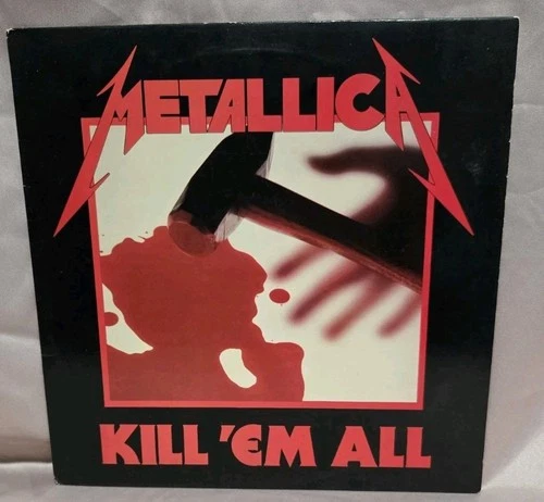 Metallica - Kill 'Em All Vinyl Record LP 1983 Megaforce