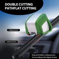 Wiper Blade Repair Tool 2 Pack Restores Cleans Windshield Blades