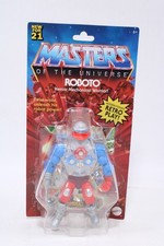 Masters of the Universe Roboto Figure MOTU Origins 2021 Mattel Retro Play New Se