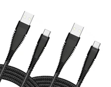 For Galaxy A05/A06/A07 - 6ft and 10ft Long USB-C Cables Fast Charge TYPE-C Cord