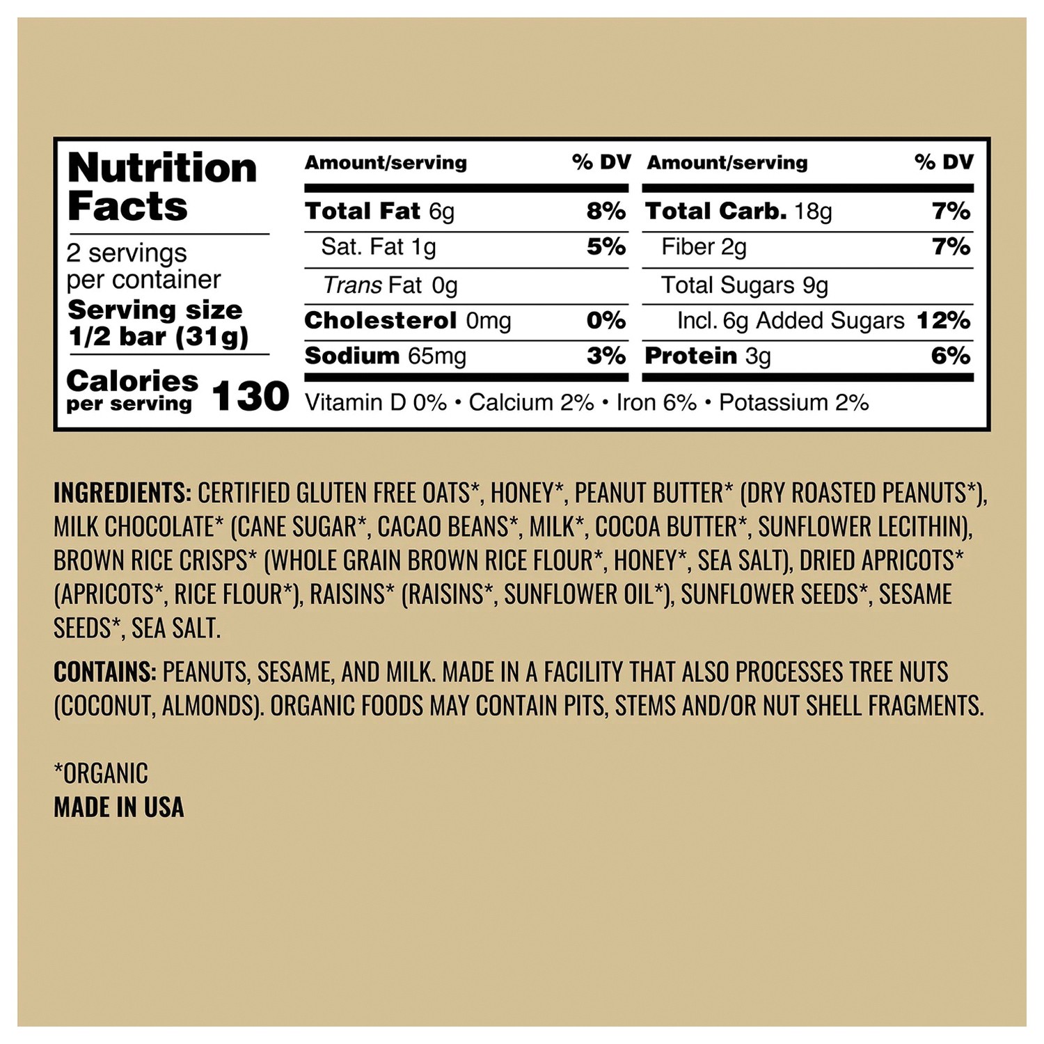 Батончики Kates Real Food Энергетическая закуска с арахисовым маслом и молочным шоколадом в упаковке по 12 штук 8990₽