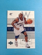 Jerry Stackhouse 2002-03 Upper Deck UD Glass Basketball Card # 88 I9229