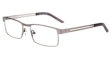 New MICHAEL ADAMS Eyewear MA-618 Brushed Pewter Eyeglasses 53/18/140