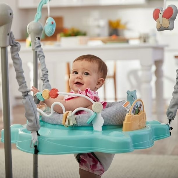 Safety 1st Bob & Twist 3-in-1 Baby Activity Center Jumper Bouncer Beige/Gray