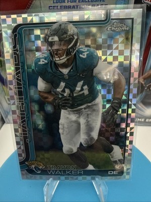 2025 Topps Chrome - Travon Walker #141 X-Fractor
