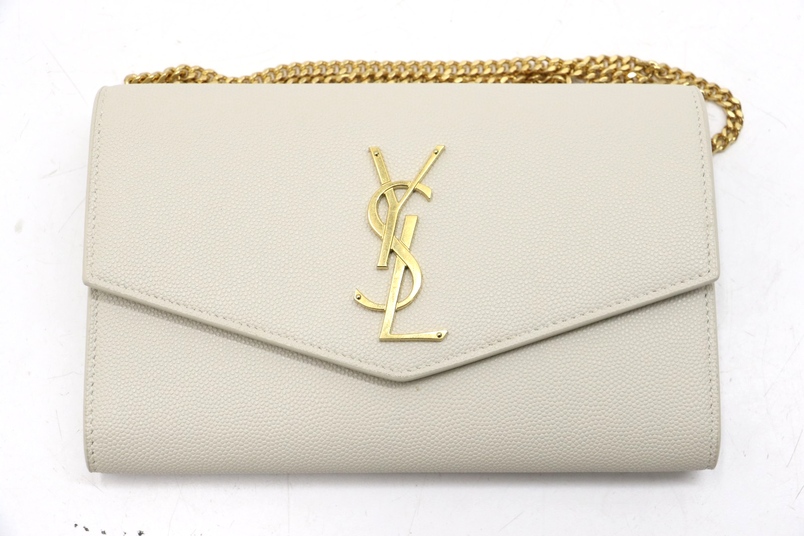 Borsa a tracolla SAINT LAURENT Kate piccola in pelle goffrata