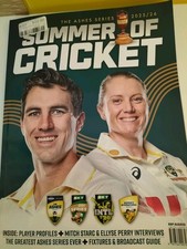 AUSTRALIA V ENGLAND ASHES 2025/26 SERIES CRICKET PROGRAMME ALL 5 TEST MATCHES