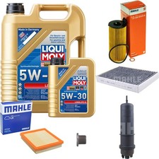 MAHLE Inspektionspaket 6 L Liqui Moly Longlife III 5W-30 für BMW 5er Touring