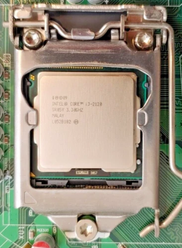 HP PRO 3300 LGA 1155 Motherboard + i3-2120 3.3GHz CPU & B/Plate 642201-001 - Image 2 of 4