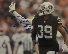 Nate Hobbs Autographed Signed Vegas Raiders Photo