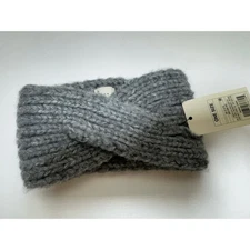 A New Day Gray Head Band Ear Warmer 100% Acrylic Winter Outdoors