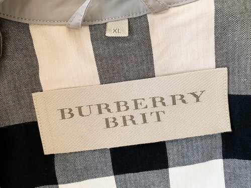Orig. *Burberry Burberry Brit* gabardina corta hombre - poliéster - talla XL - Imagen 7 de 13