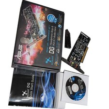 ASUS XONAR DG PCI Sound Card Used Tested Low Profile Slot