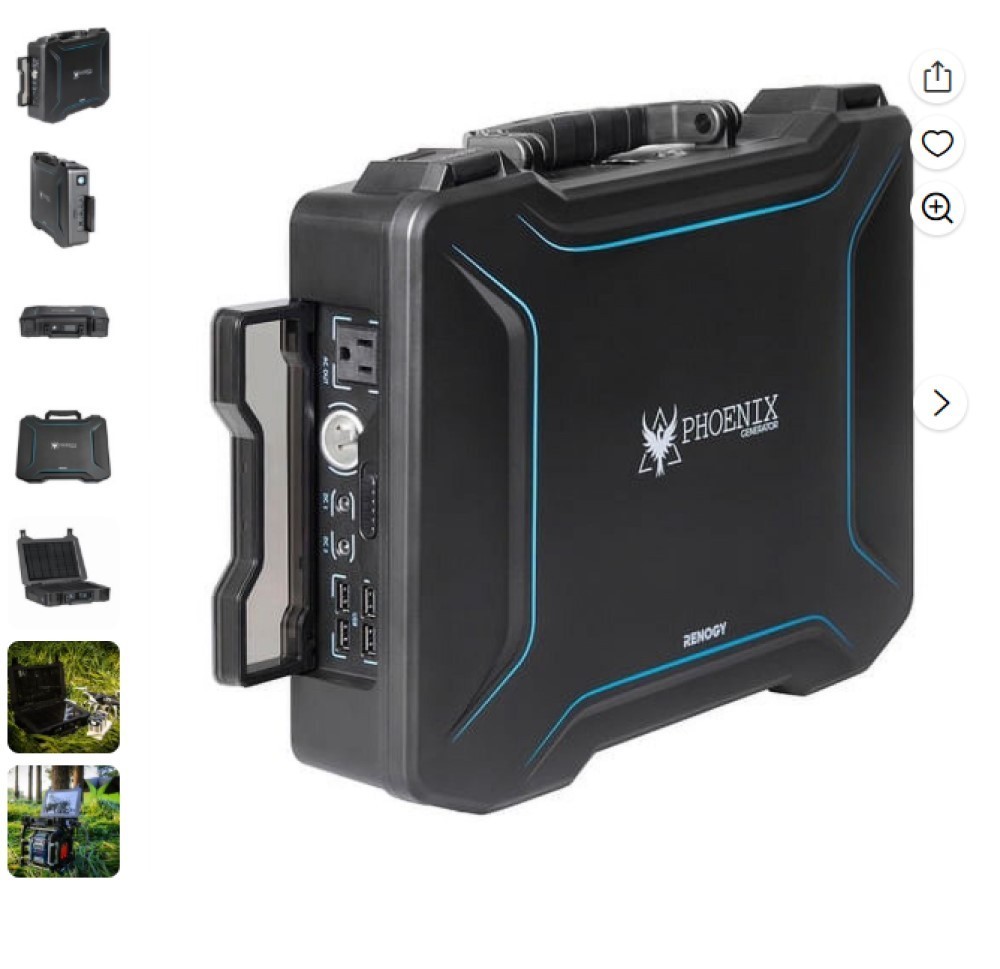 Renogy Phoenix Elite 300 Portable Solar Generator