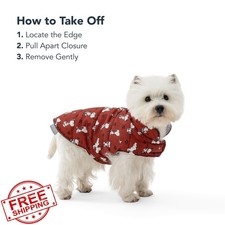 Berkshire Peanuts Dog Coat Small Poses Hotsauce Fleece Waterproof