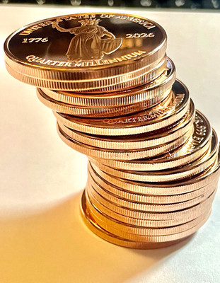 アメリカLIBERTY　まとめ590g以上！ Lady Liberty America 250th Anniversary 100 Pack of 1 oz Copper