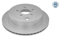 2X Meyle Bremsscheibe 34-15 523 0005/PD Passend FüR Subaru Toyota