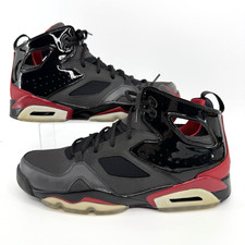 Zapatos de baloncesto Nike Air Jordan Flight Club ’91 para hombre 11,5 negro rojo 555475-001