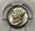 1928 S  MERCURY DIME PCGS MS 65 - NEAR SPLIT BANDS