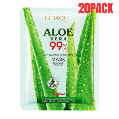 BIOAQUA Aloe Vera Hydrating Soothing Facial Mask Hydrating Moisturizing