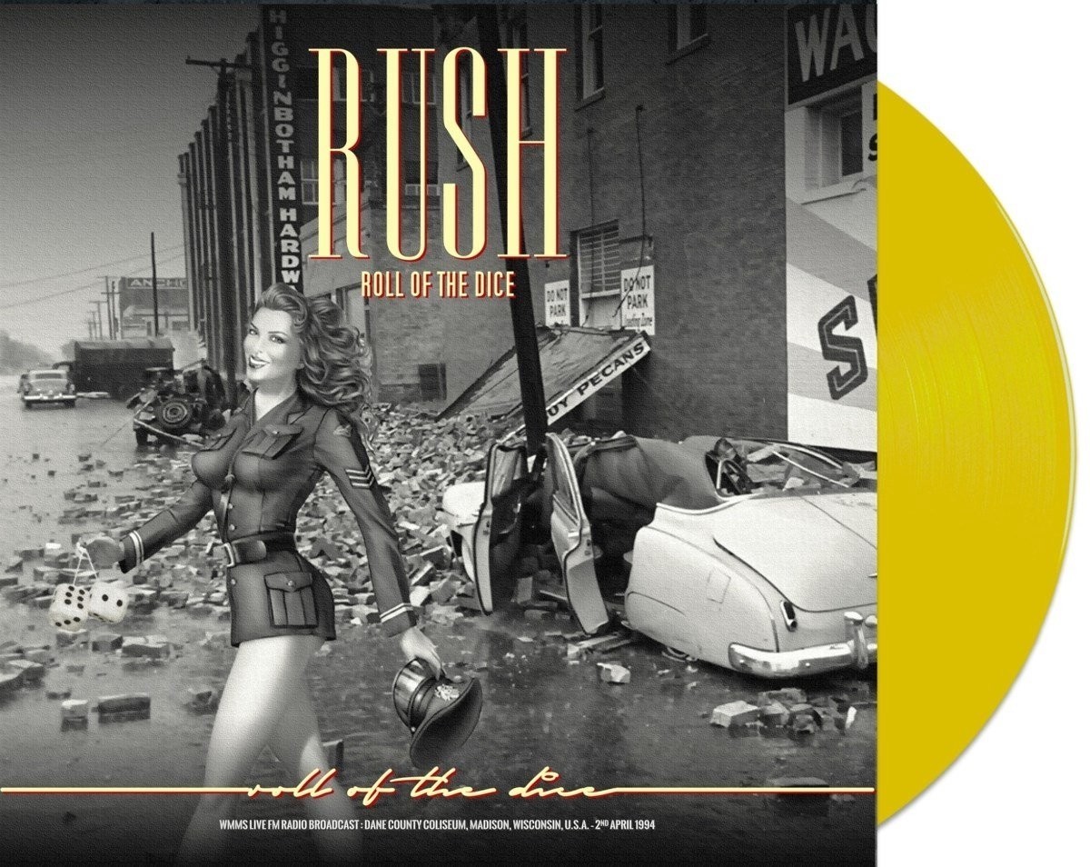 Rush - Roll Of The Dice (LP) (Yellow Coloured Vinyl)  New in seal.