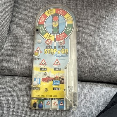 Vintage Stop n Go Bagatelle Flipper Spiel