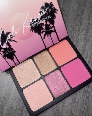 Smashbox Cali Kissed Highlight & Blush Palette, Shimmer Long Lasting 0.28 oz