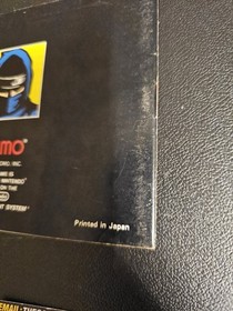 Ninja Gaiden 2 Nintendo Nes Manual ONLY. NO GAME