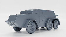 ACS Thornycroft Amazon 6x4 S. P. 17pdr AT  (UK,Ww2) Wargaming  3DPrint