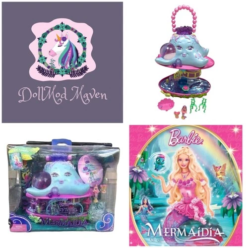DollMod Maven🦄 2005 Barbie SPARKLE STARFISH Fairytopia Mermaidia Little Lands