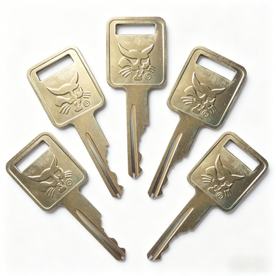 #ad 5pcs Bobcat Ignition Key Fits Skid Steer Loaders and Mini Excavators 6693241 $7.99
