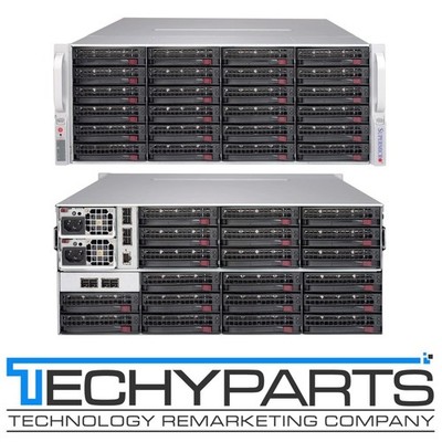 Supermicro CSE-847E2C-R1K23JBOD 4U Rackmount 3.5'' 44-Bay JBOD Chassis 2x1200W