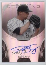 2013 Bowman Sterling Prospect Refractor /150 Jon Gray Jonathan Auto 17ac
