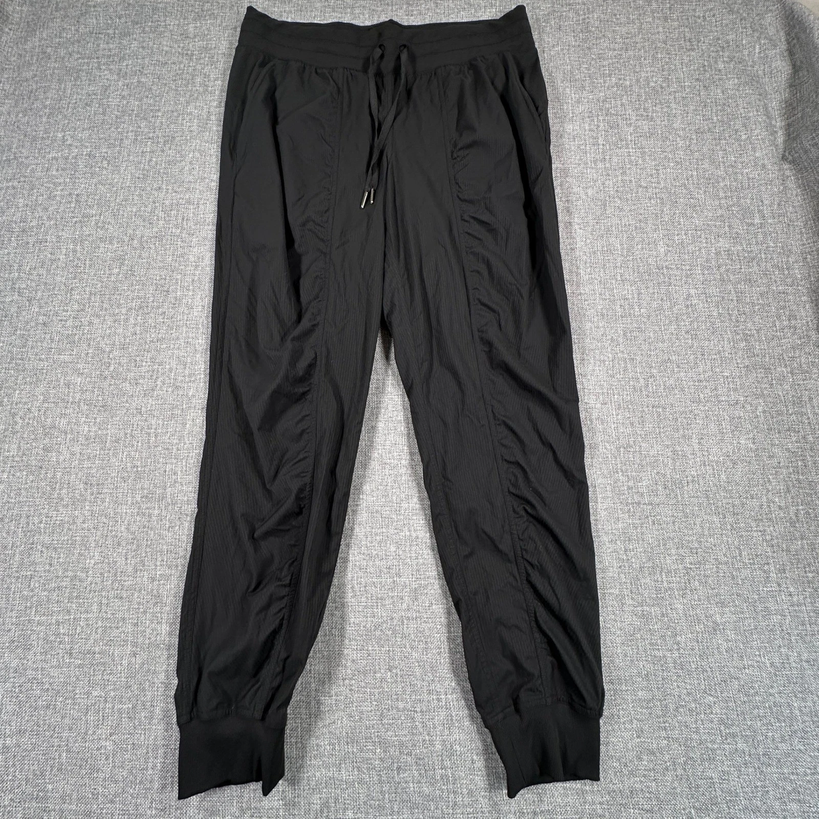 Lululemon Dance Studio Mid-Rise Jogger Womens 12 Black Lightweight Activewear