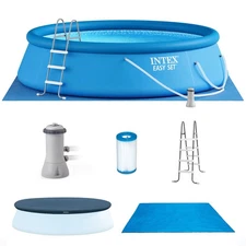 Intex 26165EH 15ft x 42in Easy Set Inflatable Above Ground Swimming Pool w/ Pump
