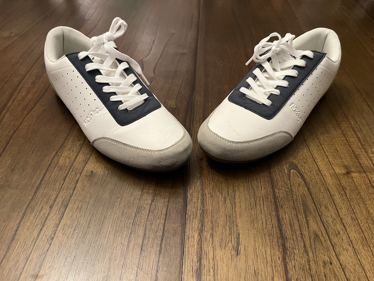 ラモス EU36/23cm Mossimo Men's White/Blue Lace-Up Low Cut Sneaker Shoe - Men