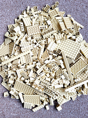 500g 1/2KG hellbraun/beige Lego original verschiedene Steine/Fliesen, Teile Restposten MOC