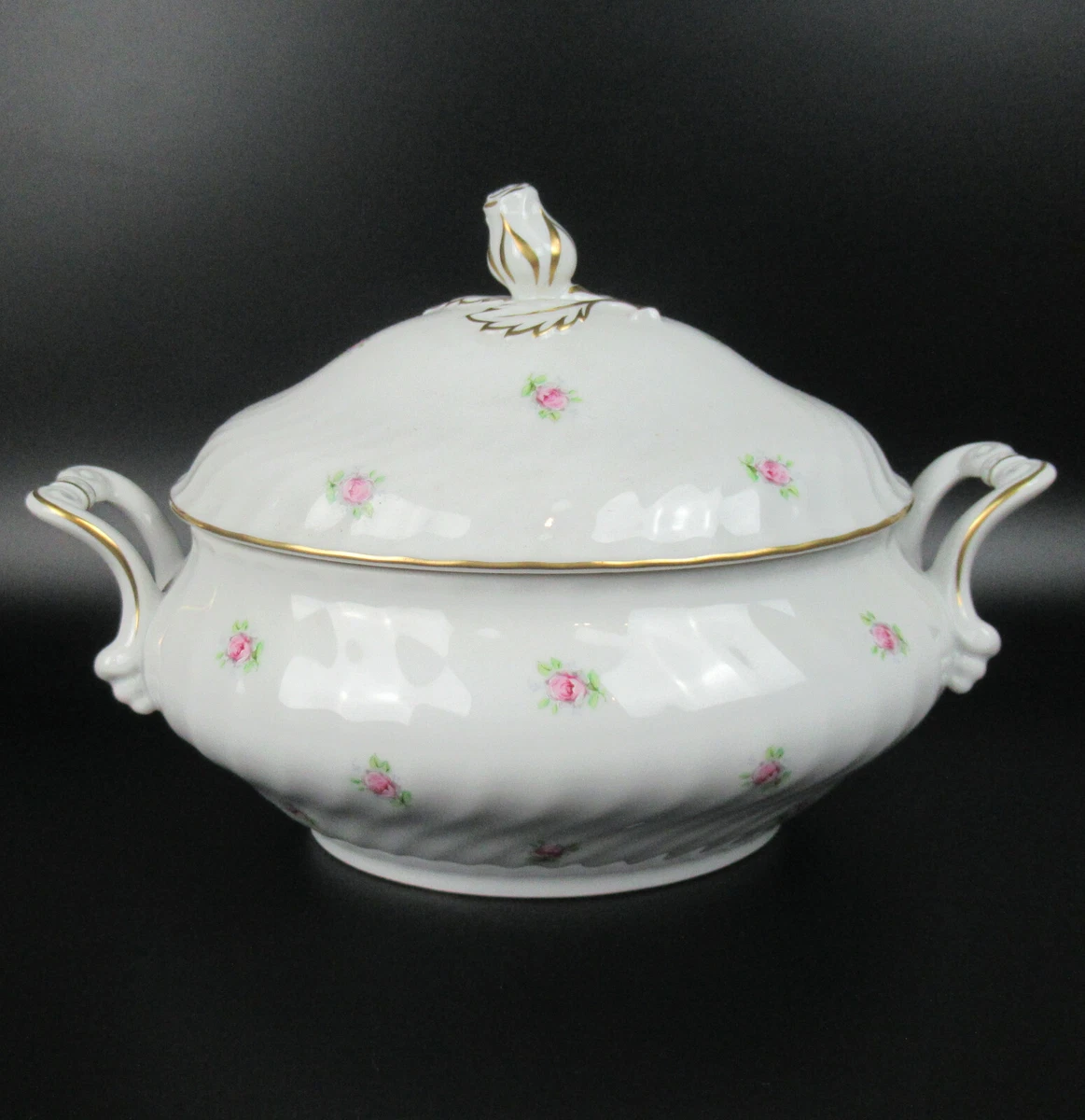 Kaiser Porzellan Ragout Terrine Serie Paris Streublumen Porcelain Tureen